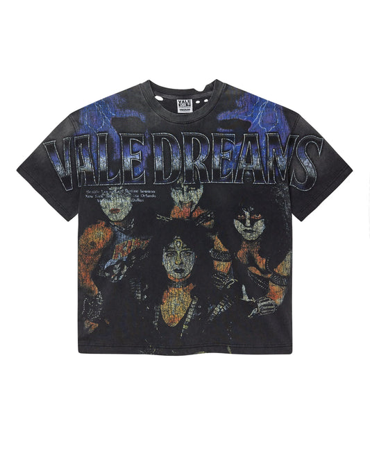 Vale Forever Kiss Tee Black