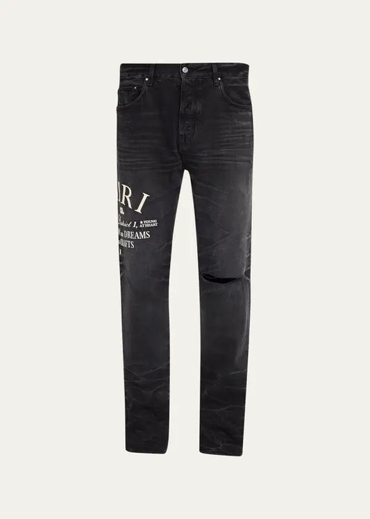 AMIRI Black District Jeans