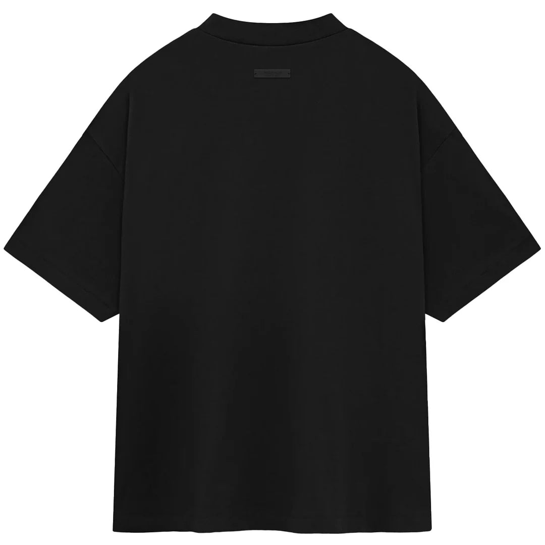 Essentials Heavy Tee Black-Empxre Boutique