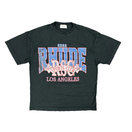 Rhude Sports Club LA Tee Black