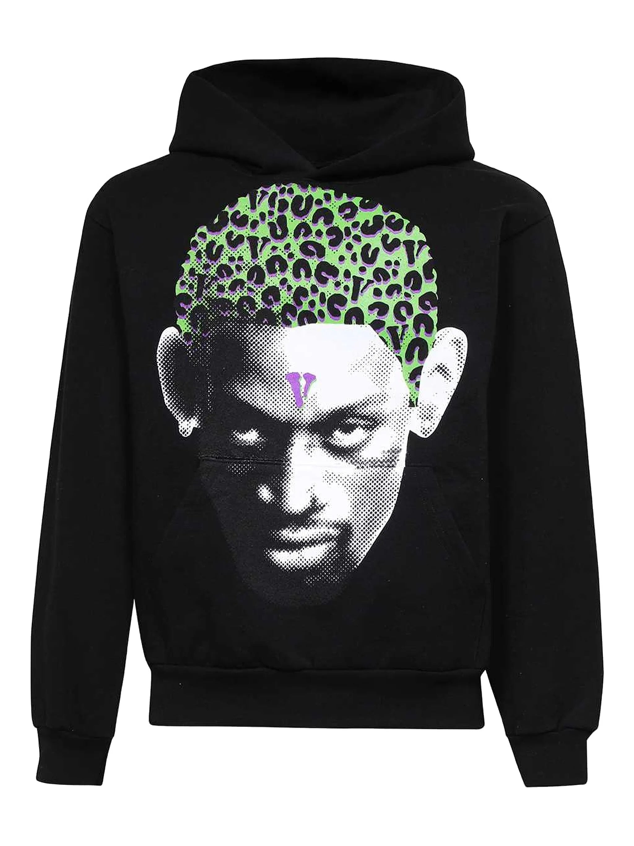 Vlone x Dennis Rodman Cheetah Hoodie Black-Empxre Boutique