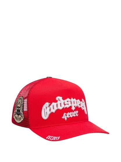 Godspeed Forever Trucker Hat Red-Empxre Boutique