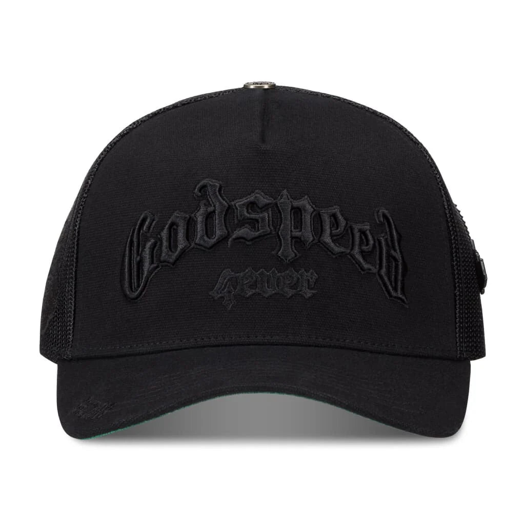 Godspeed Forever Trucker Hat Vanta Black-Empxre Boutique