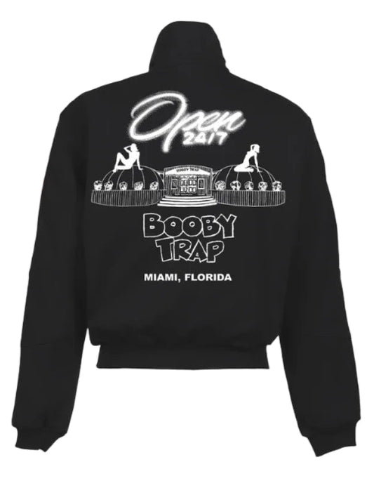 Triple Sevens Booby Trap Nylon Player Zip Up Black