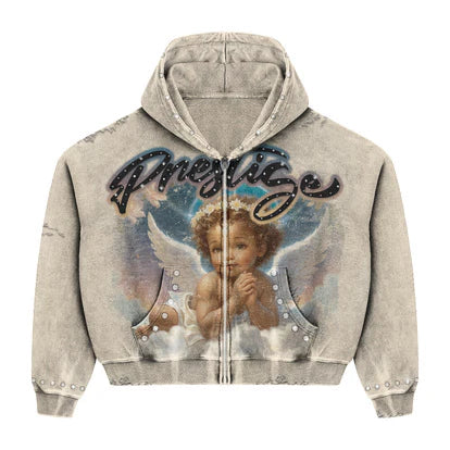 Prestige Angel Baby Zip White