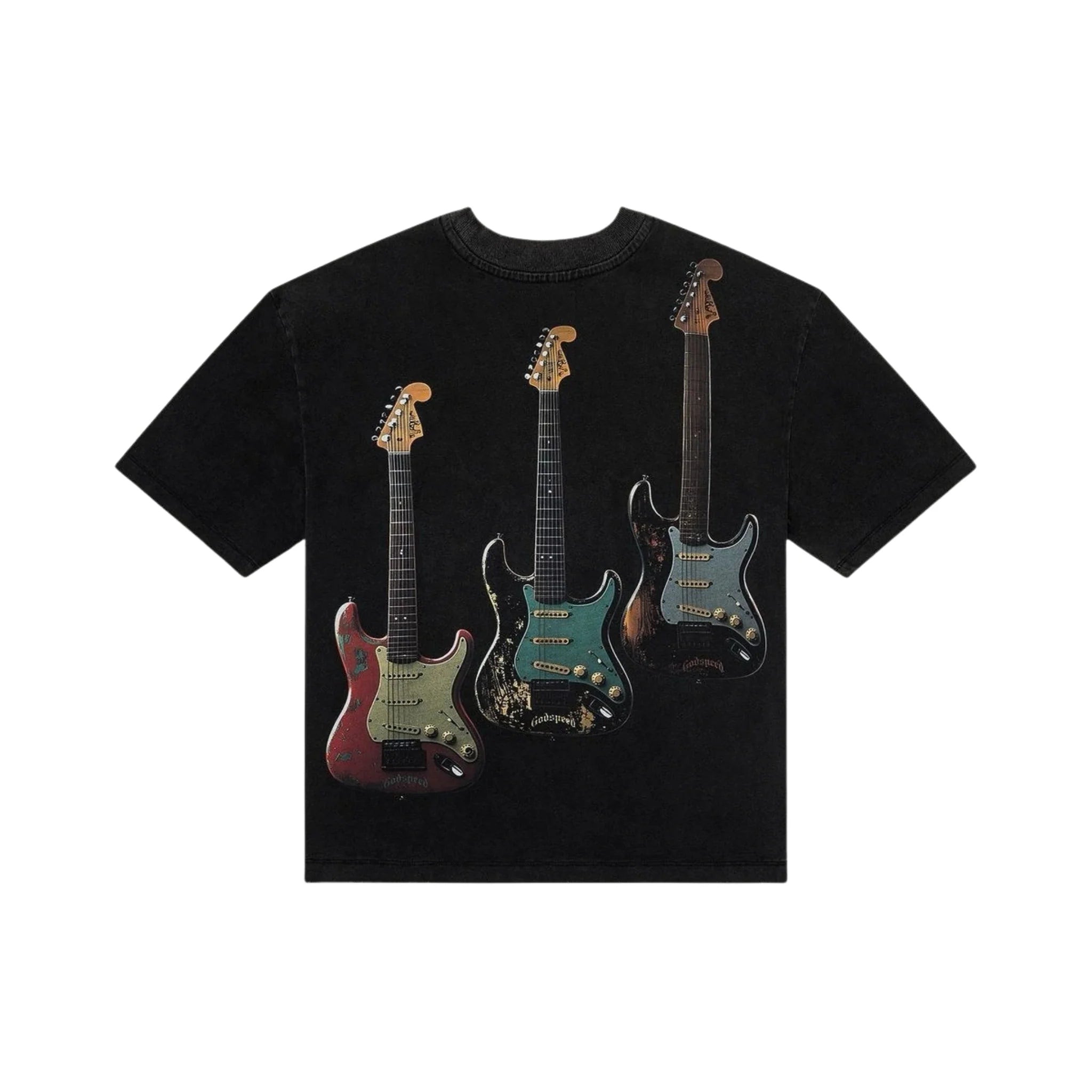 Godspeed Guitar Heros Studed T-Shirt Black