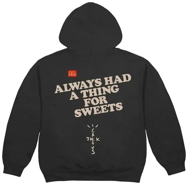 Cactus Jack by Travis Scott x McDonald's Apple Pie Hoodie 'Black'-Hoodies-Empxre Boutique