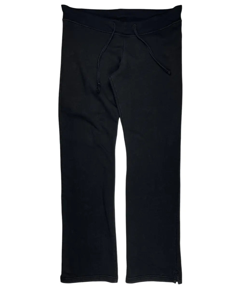 Chrome Hearts Vintage Flared T-Bar Logo Sweatpants Black