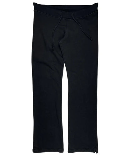 Chrome Hearts Vintage Flared T-Bar Logo Sweatpants Black