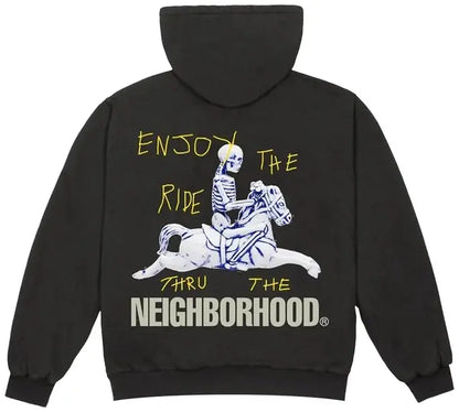 Cactus Jack by Travis Scott x Neighborhood Carousel Hoodie Black