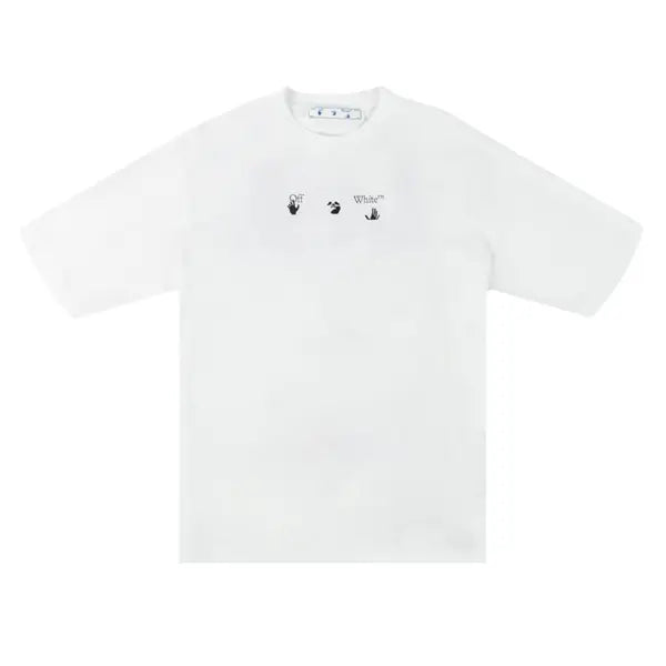 Off-White Spray Marker Skate Tee White Blue (Pre-Owned)