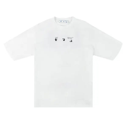Off-White Spray Marker Skate Tee White Blue (Pre-Owned)