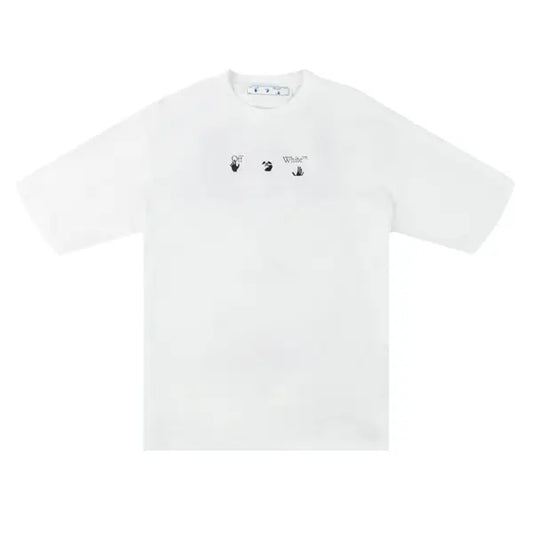 Off-White Spray Marker Skate Tee White Blue (Pre-Owned)