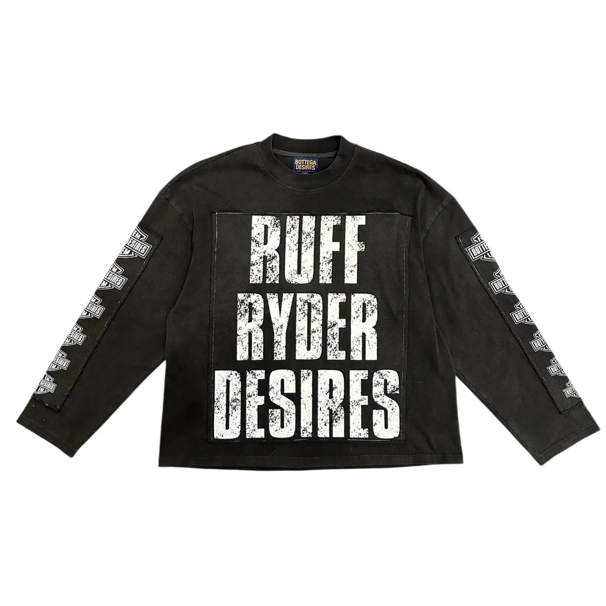 Bottega Desires Ruff Ryder L/S T-Shirt Black