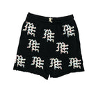 Mixed Emotions BLACK ME LOGO SHORTS-Empxre Boutique