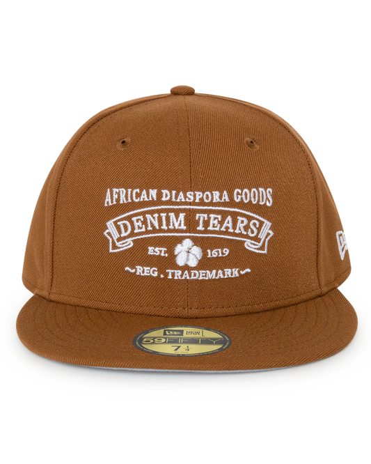Denim Tears ADG New Era Hat Brown