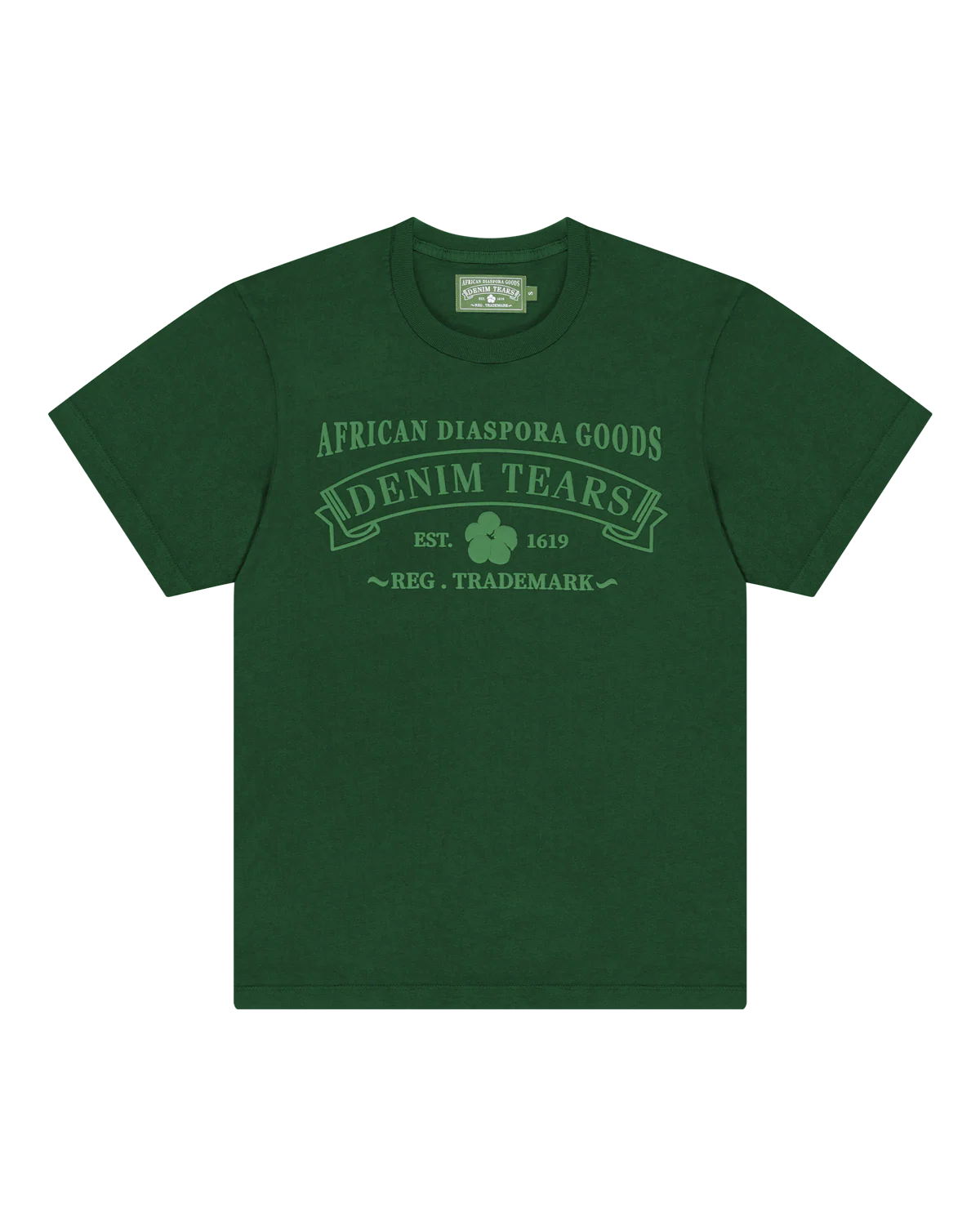 Denim Tears ADG Tee Green-Empxre Boutique