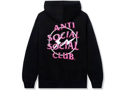 Anti Social Social Club x Fragment Precious Petals Hoodie Black Pink