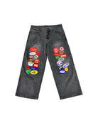 AZVA Studios Rest Stop Jeans Black-Empxre Boutique