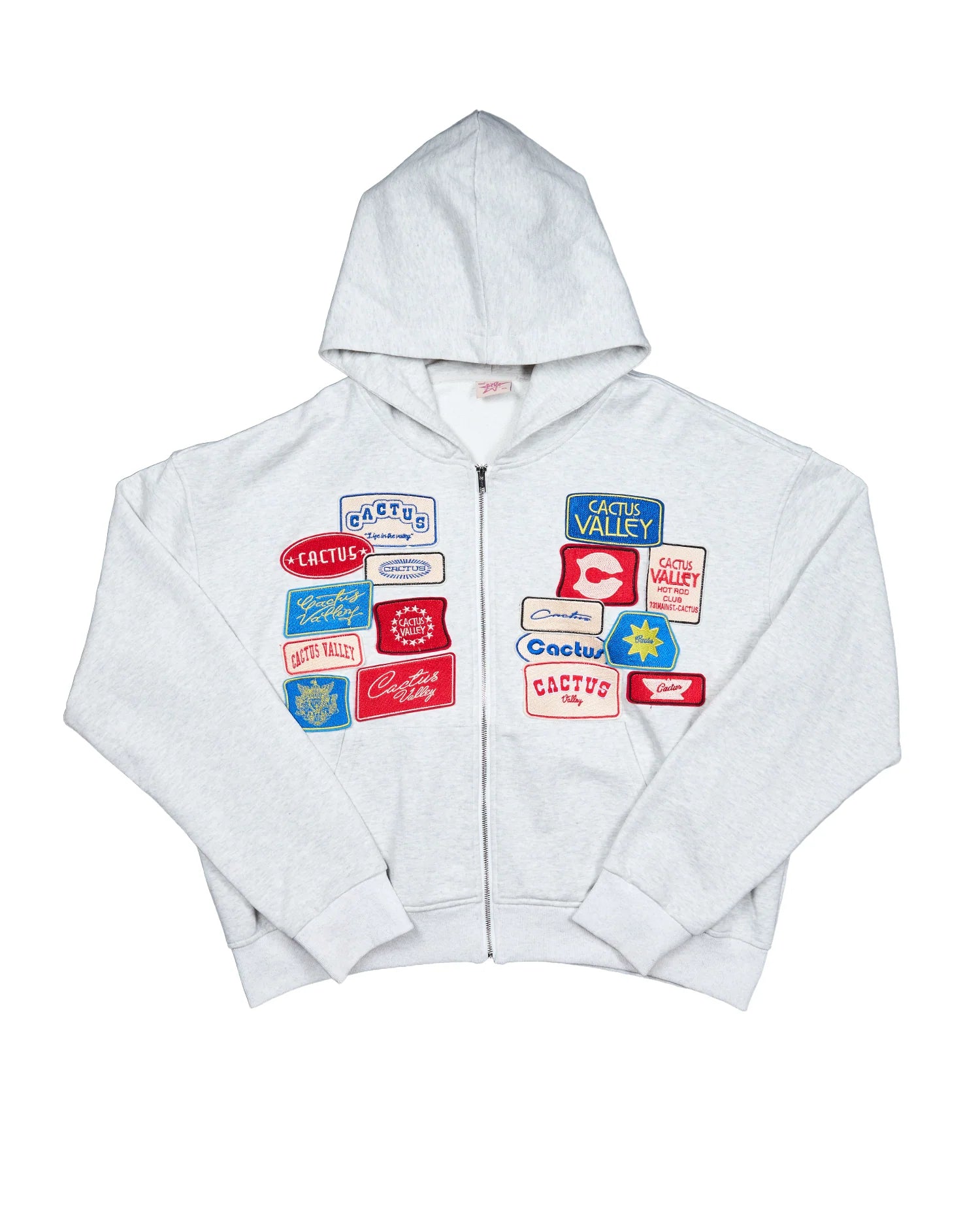 AZVA Studios Roadside Hoodie Grey-Empxre Boutique