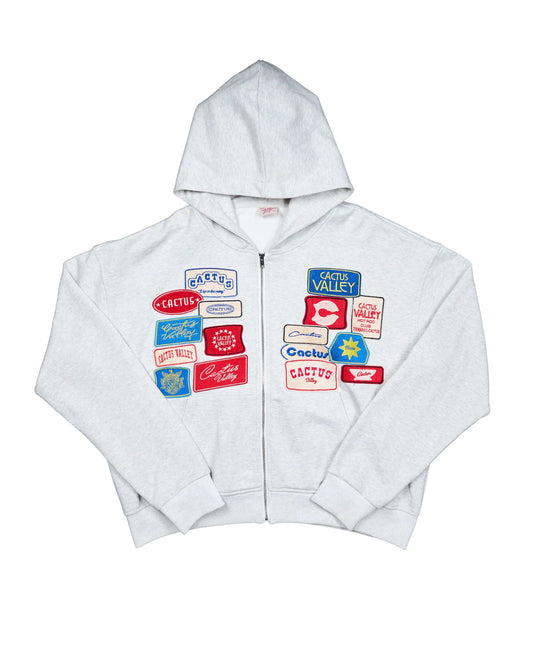 AZVA Studios Roadside Hoodie Grey