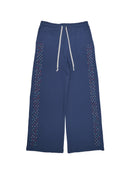 AZVA Studios Navy Crystal Cactus Pants-Sweatpants-Empxre Boutique
