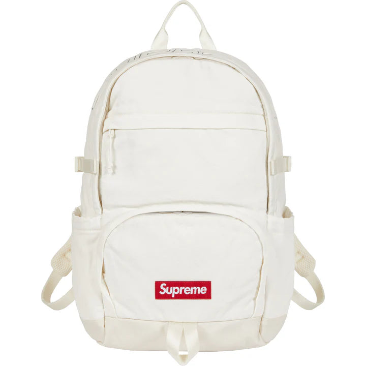 Supreme Denim Backpack White-Empxre Boutique