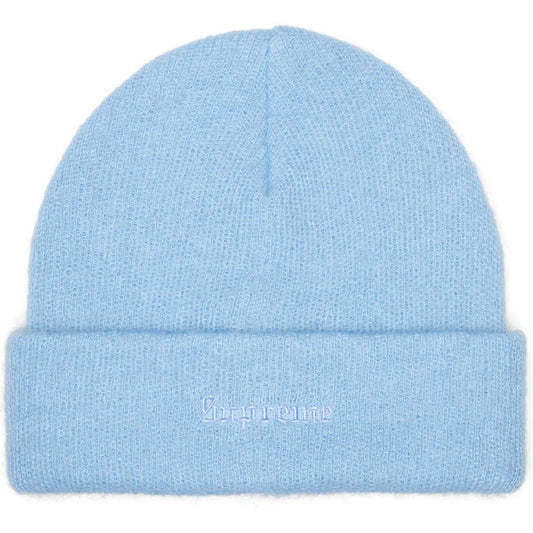 Supreme Mohair Beanie Blue