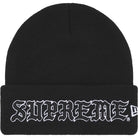 Supreme New Era® Old English Beanie Black-Empxre Boutique