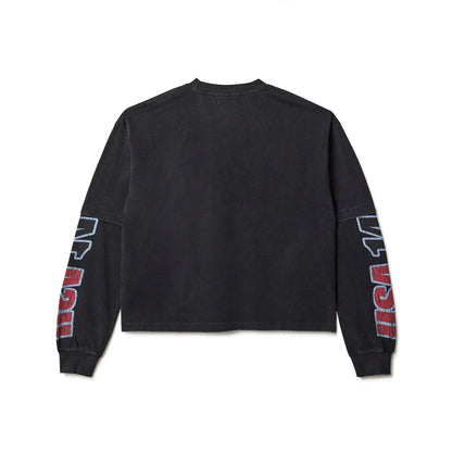 Vale Forever USA 14 Faded Black Longsleeve-Empxre Boutique