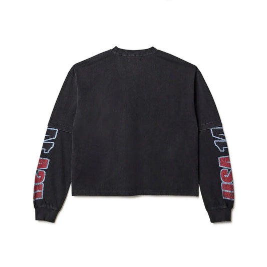 Vale Forever USA 14 Faded Black Longsleeve-Empxre Boutique