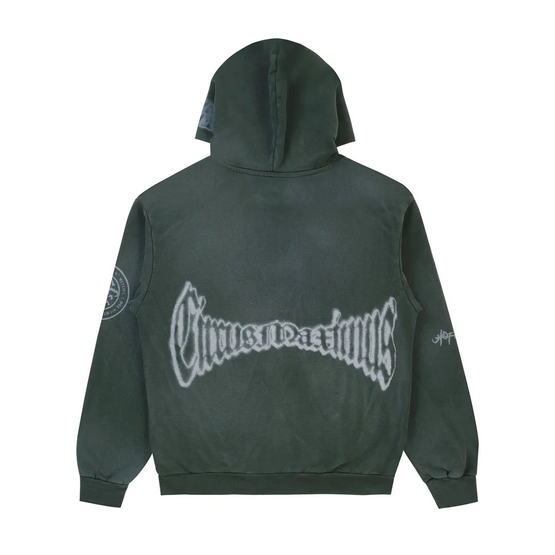 Travis Scott Met Life Hoodie II Washed Green