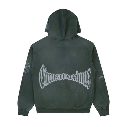 Travis Scott Met Life Hoodie II Washed Green