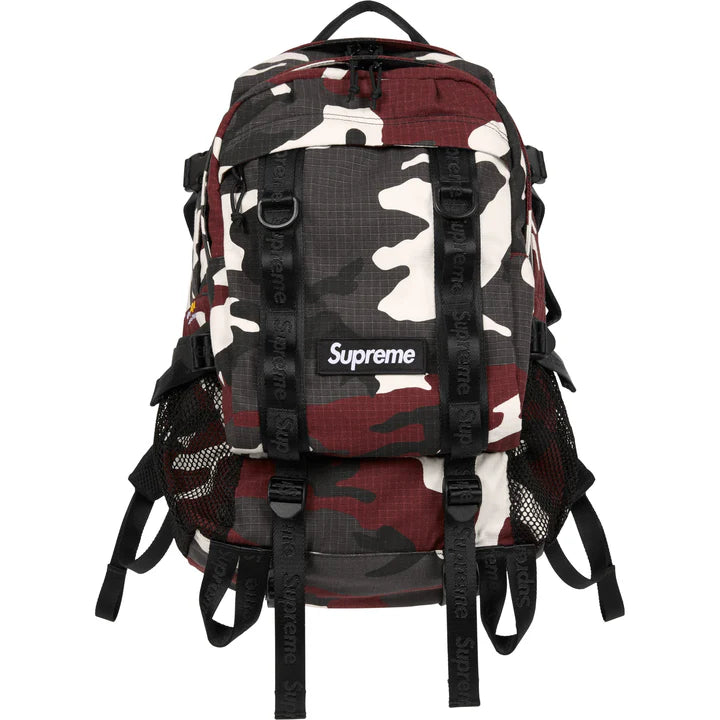 Supreme Backpack Red Camo