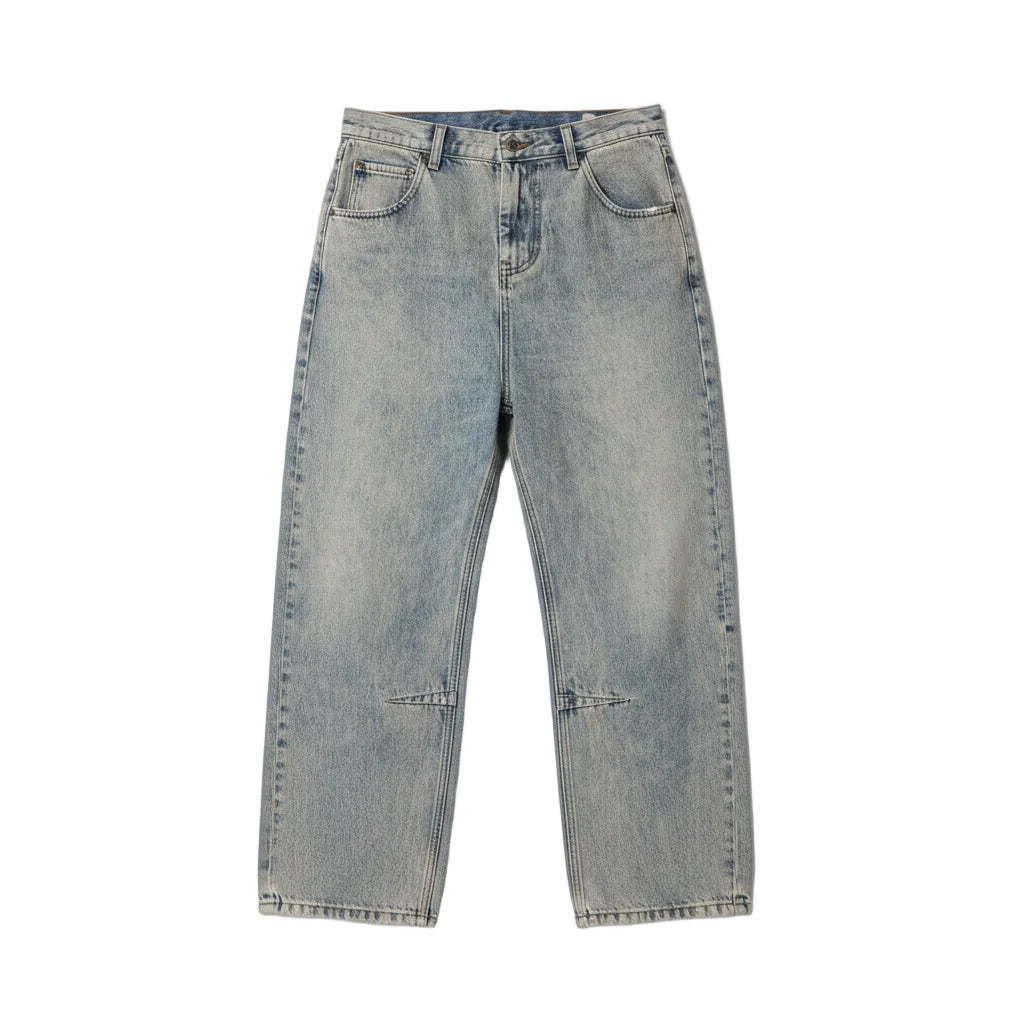 デニム/ジーンズ Mnml m1 vintage denim MNML Baggy Moto Denim Vintage Blue – Empxre Boutique