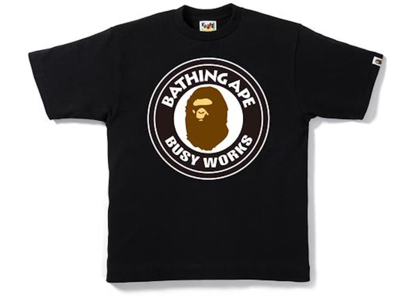 BAPE Busy Works Tee Black