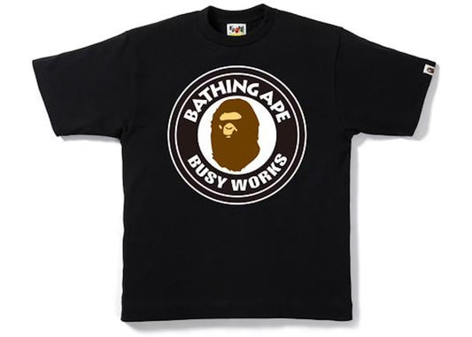BAPE Busy Works Tee Black
