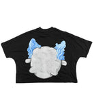 Billionaire Studios Bloo Frown Tee Black-Empxre Boutique