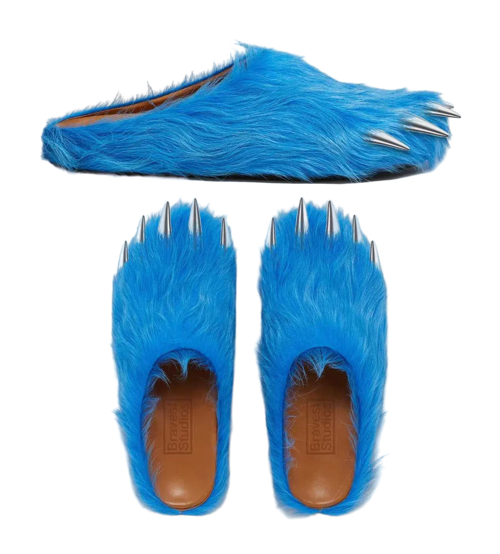 Bravest Studios Bear Claw Mule Blue-Empxre Boutique