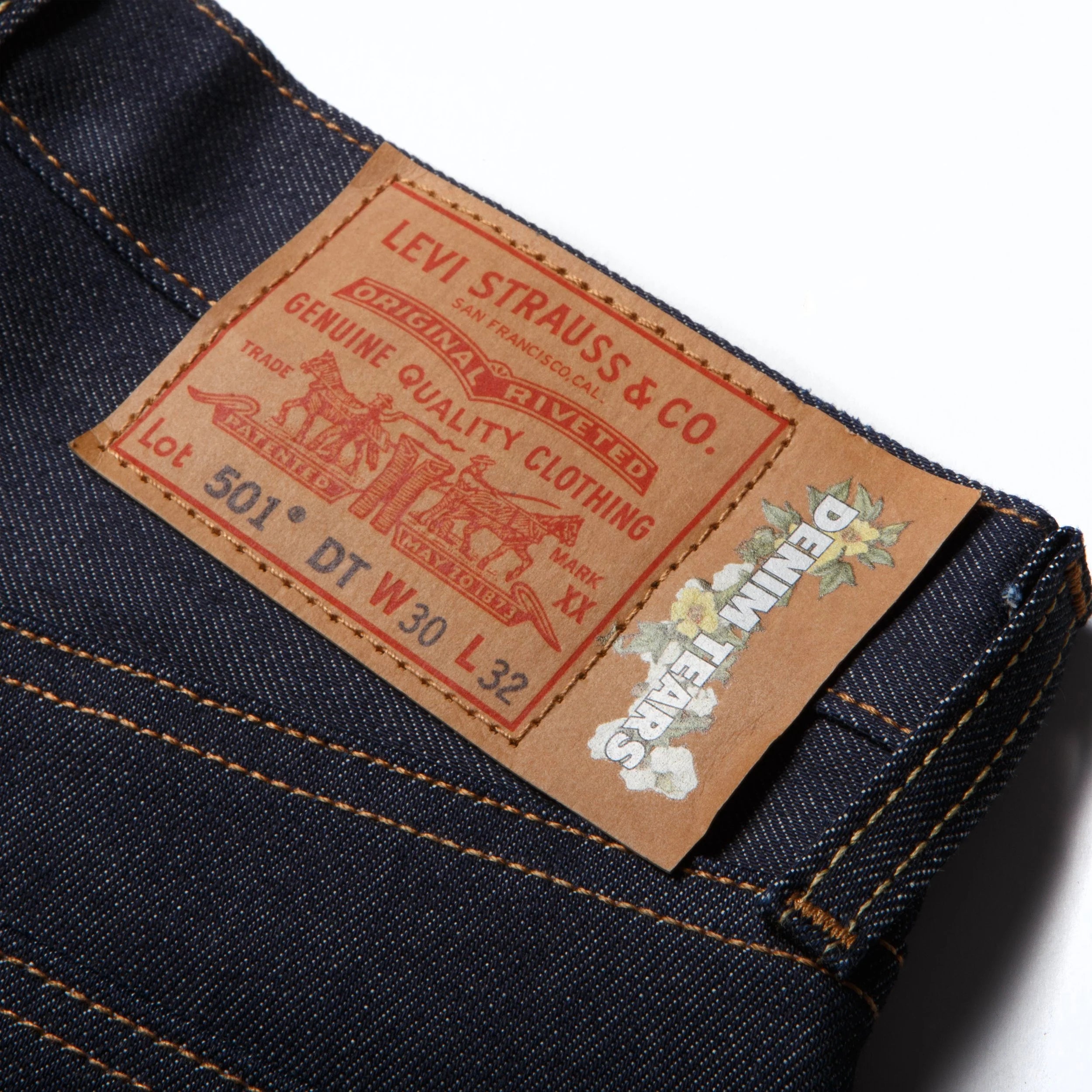 Denim Tears Cotton Wreath Jeans Selvedge-Empxre Boutique