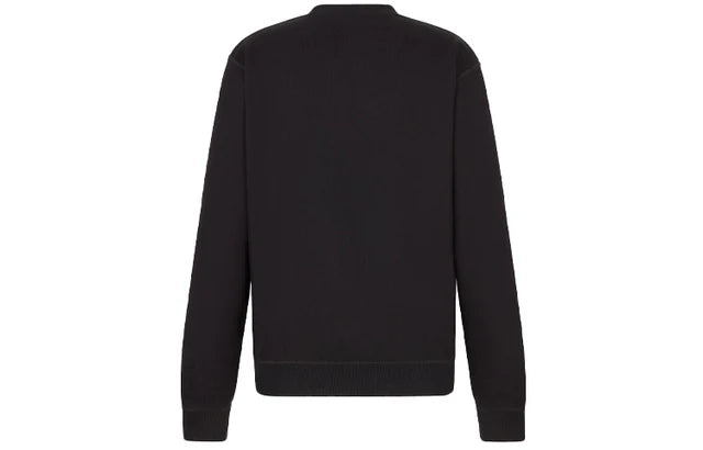 DIOR x KENNY SCHARF Embroidery Crewneck Black (Pre-Owned)-Empxre Boutique