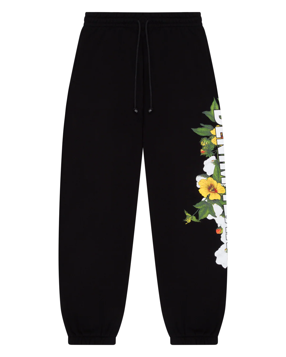 Denim Tears Floral Logo Sweatpant Black-Empxre Boutique