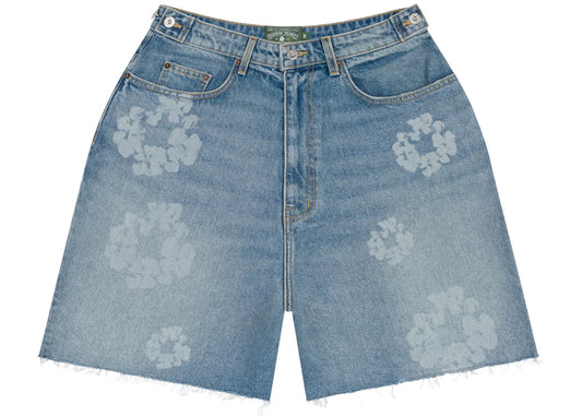 Denim Tears Laser Wreath Denim Short