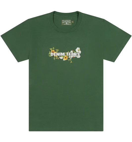 Denim Tears Logo Tee Green