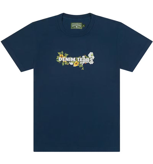 Denim Tears Logo Tee Navy