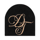 Denim Tears Metallic Gold Script Beanie-Empxre Boutique