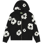 Denim Tears Cotton Wreath Zip Hoodie Black-Empxre Boutique