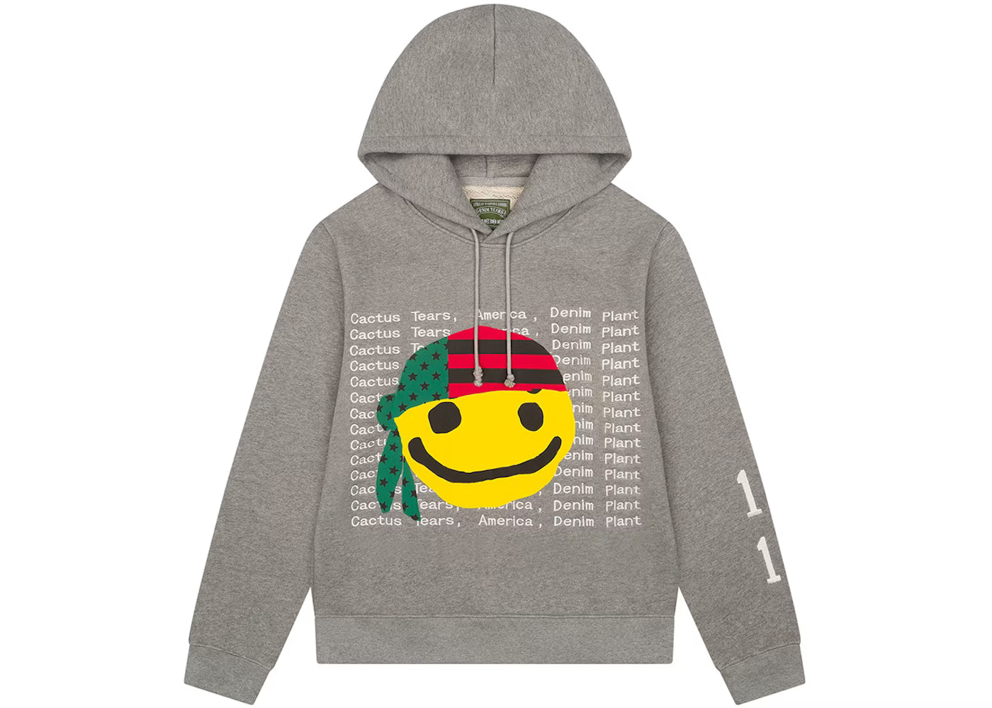 Denim Tears CPFM Hoodie Grey