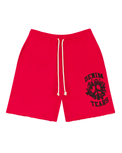 Denim Tears University Sweatshorts Red