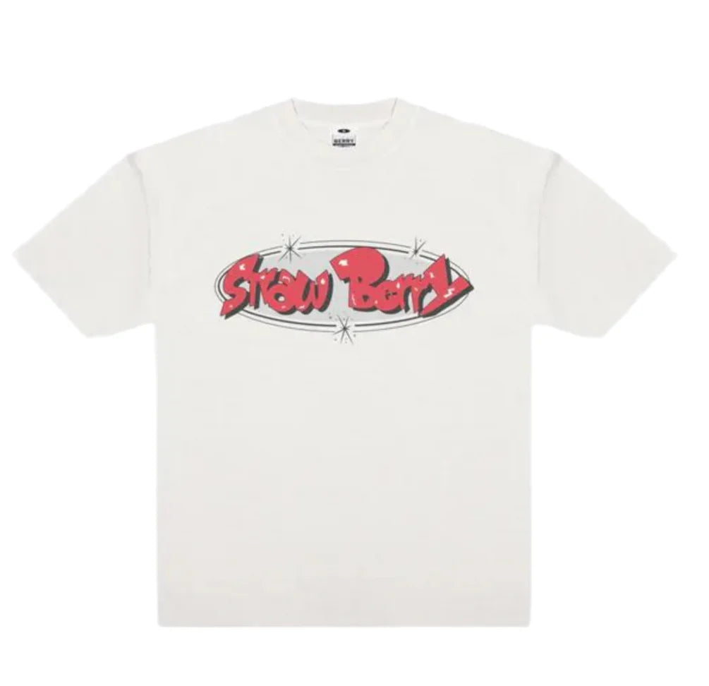 Strawberry Sonic T Shirt White-Empxre Boutique